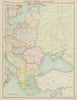 Eastern Europe Italian Albania Czechosolvakia Carpathian Ruthenia TIMES 1922 map