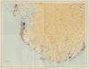 Norway Norge settlements. Stavanger Kristiansand Rogaland Agder 48x62cm 1950 map