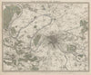 PARIS ENVIRONS. Versailles. St Germain-en-Laye. Vincennes. SDUK 1844 old map