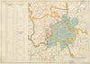 GREATER LONDON PARLIAMENTARY Boroughs Constituencies # electors. BACON 1934 map