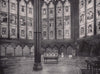Westminster Abbey - the Chapter house. London 1896 old antique print picture
