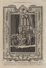 Oliver Cromwell disbanding the Long (Rump) Parliament in 1653. THORNTON 1784