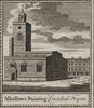 All Hallows Staining, Crutched Fryers. City/London church. SMALL. THORNTON 1784