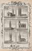 WREN CHURCHES St Mildred Michael Peter/Cornhill Mary Aldermanbury & le-Bow 1784