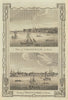 Views of Greenwich & Deptford. St Paul's church. Naval College. THORNTON 1784