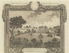 View of Addington Place (now Palace), Croydon. Trecothick seat. THORNTON 1784