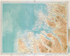 LOCH BROOM. Ullapool Ross-shire & Cromartyshire Challich Hills. LARGE 1895 map