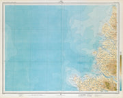 SUTHERLAND COAST Eddrachillis Bay Rhu Stoer Cape Wrath Scotland. LARGE 1895 map