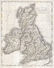 United Kingdoms of Great Britain and Ireland by Arrowsmith & Lewis 1812 map