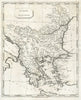 Turkey in Europe by Arrowsmith & Lewis. Balkans Greece Romania Bulgaria 1812 map