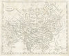 Asia by Arrowsmith & Lewis. Arabia. Chinese Empire 1812 old antique map chart