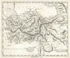 Asia Minor by Arrowsmith & Lewis. Turkey. Anatolia 1812 old antique map chart