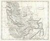 Persia by Arrowsmith & Lewis. Iran 1812 old antique vintage map plan chart