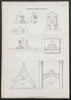 VICTORIAN ENGINEERING DRAWING Brackets & pillow blocks &c. (1) 1847 old print