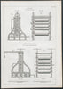 VICTORIAN ENGINEERING DRAWING Calender. Water mangle. Copper/wood rollers 1847