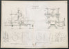VICTORIAN ENGINEERING DRAWING Planing machine by Archibald Mylne, Glasgow 1847