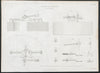 VICTORIAN ENGINEERING DRAWING Machine for dressing millstones 1847 old print
