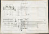 VICTORIAN ENGINEERING DRAWING Flax spreading machine. P. Fairbairn, Leeds 1847