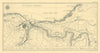 Lynton & Watersmeet valley. Cleaves bought for National Trust. THOMPSON 1932 map