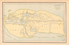 Map of the World according to Strabo, about 25 BC. CRAM 1894 old antique