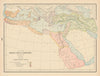 The First Great Empires 3000-500 BC. Mediterranean & Middle East. CLARE 1894 map