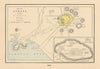 Map of Athens and Its Vicinity. Greece. CLARE 1894 old antique plan chart