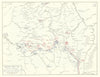 World War 1. Western Front 2-5 September 1914. Battle of the Marne 1959 map