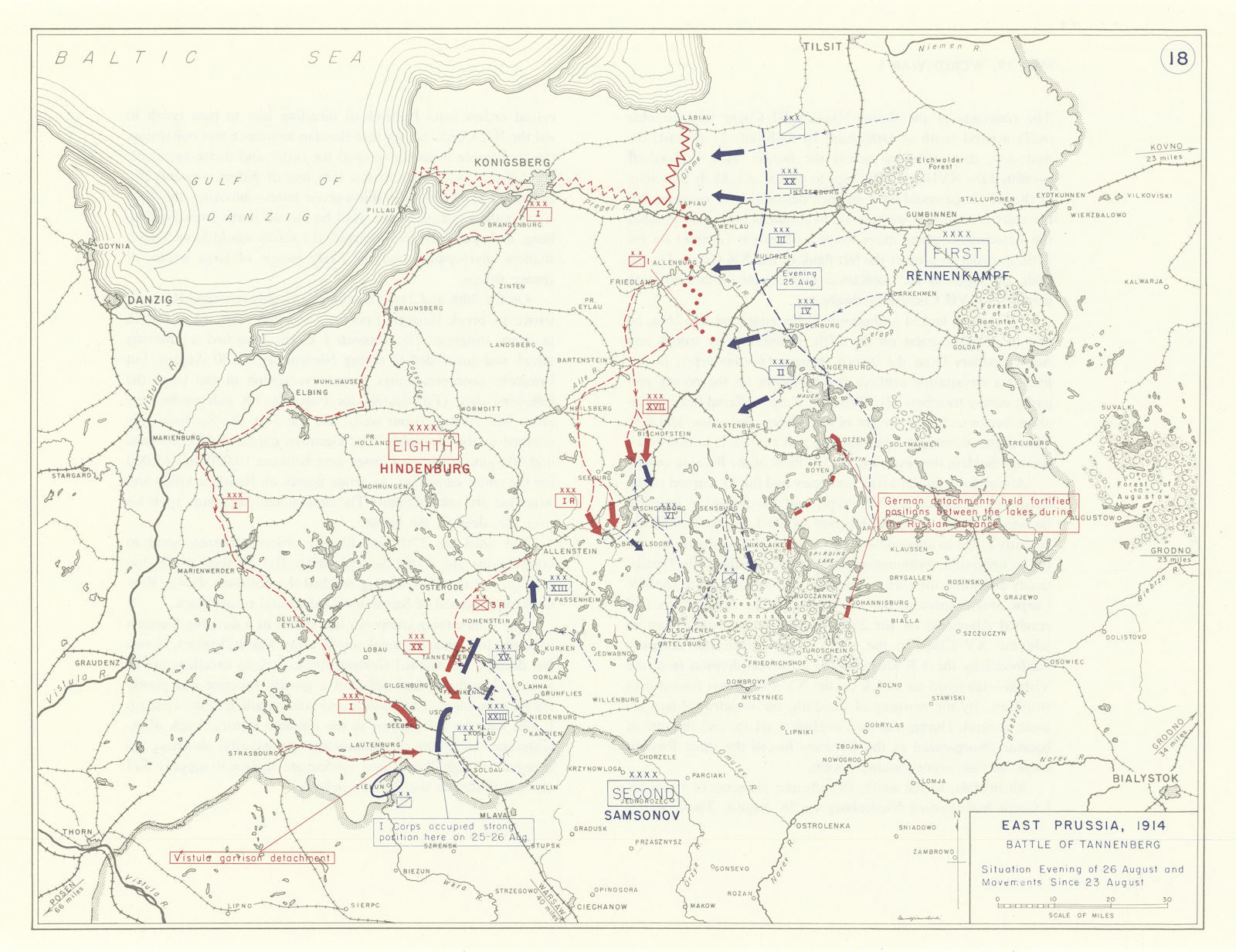 World War 1 East Prussia 23 26 August 1914 Battle Of Tannenberg 1959 world-war-1-east-prussia-23-26-august-1914-battle-of-tannenberg-1959