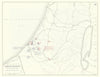 World War 1 Palestine Campaign 26 March 1917 1st Battle of Gaza. Israel 1959 map