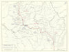 World War 1. Western Front Early 1917. Nivelle's Final Plan of Attack 1959 map