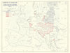 Europe 1933. Russia Germany Austria-Hungary World War 1 territory loss 1959 map