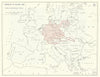 World War 2. 1936-1939 German Aggressions & territorial expansion 1959 old map