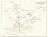 World War 2. North Africa. 31 August-7 Sept 1942. Battle of Alam Halfa 1959 map