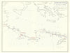 World War 2. North Africa. Nov 1942-Feb 1943 Pursuit to Tunisia 1959 old map