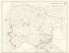 World War 2. Italian Campaign. 2 April 1945 Allied & Enemy Dispositions 1959 map