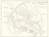 World War 2. Attack on Pearl Harbor 7 December 1941. Hawaiian Islands 1959 map