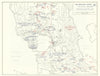 World War 2. Philippine Campaign. Dec 1941. Southern Luzon Bataan 1959 old map