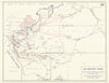 World War 2. Aug 1942 Japanese controlled area. Allied reorganisation 1959 map