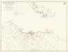 World War 2. Guadalcanal Campaign. August & September 1942 Operations 1959 map