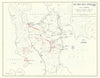 World War 2. Leyte Campaign. 20 October-7 November 1944 Operations 1959 map