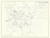 World War 2. Leyte Campaign. November-December 1944 Operations 1959 old map
