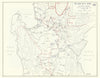 World War 2. Philippine Campaign. Feb-Aug 1945 North Central Luzon Ops 1959 map