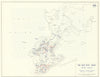 World War 2. Japan. 30 April-21 June 1945 Southern Okinawa Campaign 1959 map