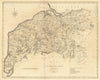 A map of Cumberland from the best authorities. Cumbria county map. CARY 1806