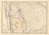 BOMBAY (MUMBAI) PRESIDENCY AND HYDERABAD. Aurangabad; Bijapur. SDUK 1844 map