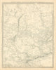 CENTRAL ASIA. Western Siberia, Khiva Bokhara. Independent Tartary. SDUK 1846 map