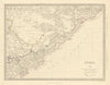 INDIA IV. Cicars Mouths of the Godavery Berar Hyderabad Orissa. SDUK 1851 map