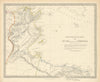 NORTH AFRICA OR BARBARY III. Tunis & Part of Tripoli Tunisia Libya SDUK 1851 map