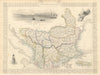 TURKEY IN EUROPE. Constantinople view. Rumilia Balkans. TALLIS & RAPKIN 1851 map