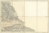OS #95 Vale of Pickering, Yorkshire Wolds & Moors. Scarborough Filey 1856 map